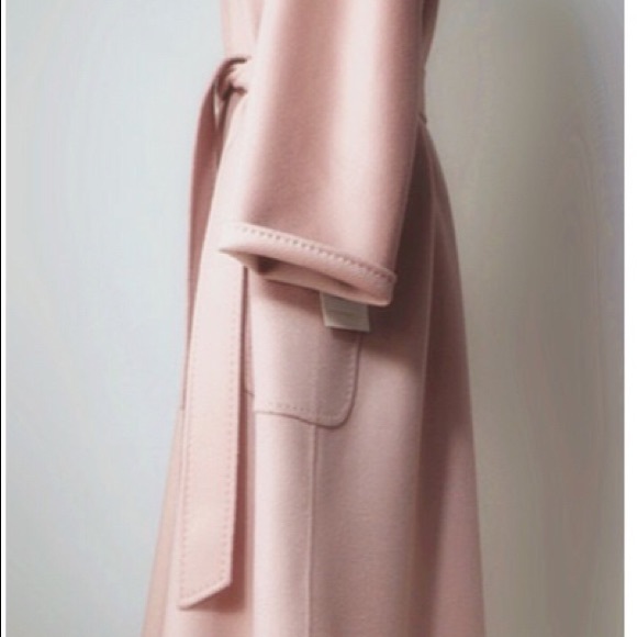 Edelweiss cashmere elegant luxurious pink coat - Picture 4 of 4